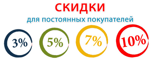 скидки до 10%