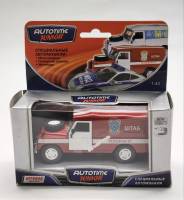Модель автомобиля Пожарная охрана в коробке-блистере Autotime junior 1:43