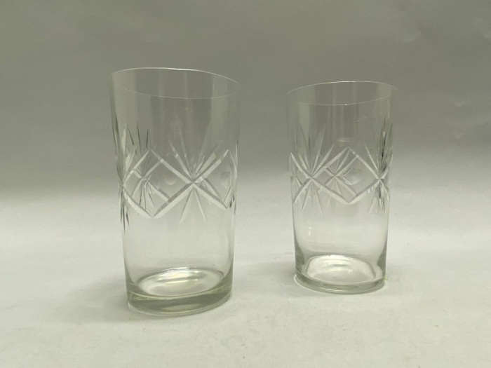 Стаканы хрусталь СССР 2 шт