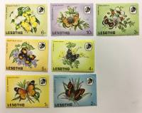 --  Набор марок Лесото 7 шт.  Негашеные , III O