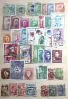 - Набор марок Разные страны 40 шт.  Гашёные .  Θ