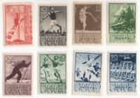 1938-77-84 Серия Набор марок 8 шт СССР  Спорт III O