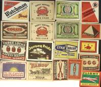 Коллекция спичечных этикеток 18 шт