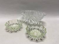 Салатник ладья и 2 креманки