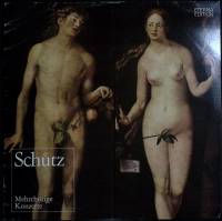 Пластинка виниловая , Mehrchorige Konzerte Мелодия 300 мм. (сост. на фото)