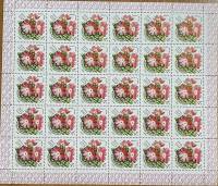 1981-047  Лист (36 м 6х6) СССР Первоцвет маленький  Цветы украинских Карпат III O