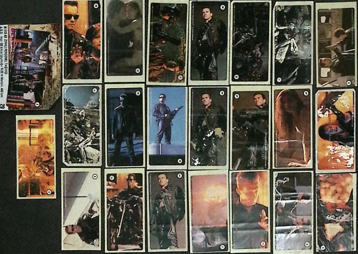 Коллекция вкладышей "Терминатор", 23 шт.