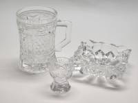 Пивная кружка Рюмка и Пепельница хрусталь СССР винтаж подарок мужчине