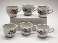 Кофейные чашки 6 штук Добруш