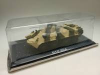 Наши танки Modimio модель БТР 80А в коробке-блистере без журнала 1:43