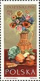 (1966-042) Марка Польша "Фрукты и цветы"   Фестиваль урожая II Θ