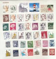 Смесь годов--  Набор марок Германия (ФРГ) 40 шт.  Гашёные , II Θ