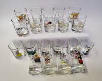 Стопки ассорти рисунок надписи 20 штук