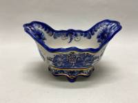 Конфетница салатник ладья Шекла Гжель