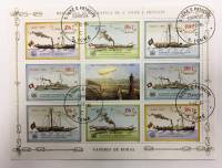 --  Блок марок  Сан-Томе 1 шт.  Гашёные , III Θ