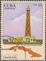 (1982-086) Марка Куба "Кайо Паредон Гранде"    Маяки III Θ