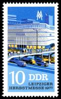 (1977-057) Марка Германия (ГДР) "Универмаг"    Ярмарка, Лейпциг III O