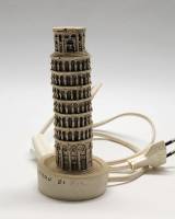 Светильник ночник настольный сувенир Пизанская башня Италия рабочий