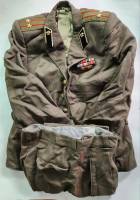 Китель военный с погонами и брюки Советская армия СССР