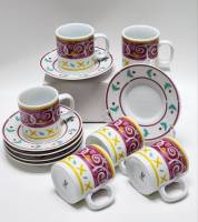 Кофейный сервиз на 6 персон HJ Disign Singapure