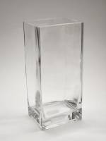 Ваза Икеа Ikea прямоугольная стекло высота 22 см