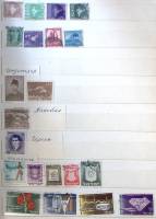 - Набор марок Разные страны 21 шт. Индия Индонезия Пакистан Иран Израиль *  Гашёные .  Θ