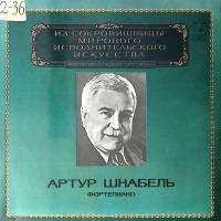 Набор виниловых пластинок (2 шт) А. Шнабель Л. Бетховен Мелодия 300 мм. Excellent