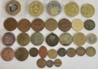 Жетоны медали 31 штука Санкт-Петербург и другие