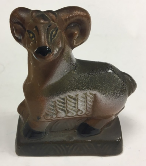 Статуэтка "Баран", глина (сост. на фото)