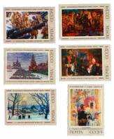 (1975-061-66) Серия Набор марок (6 шт) СССР    Советская живопись III O