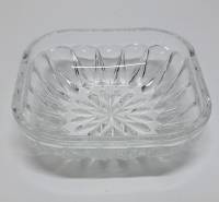 Салатник, стекло, 13*13 см., СССР (сост. на фото)