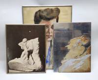 Панно настенное металл Рамки для фото металл 2 штуки СССР