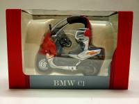 Легендарные мотоциклы модель 1:18 BMW C1 Welly новый в коробке без журнала