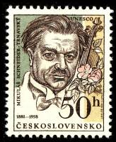 (1981-008) Марка Чехословакия "М. Шнайдер-Трнавский"    Личности III Θ