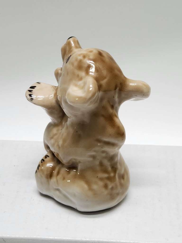 Статуэтка Медвежонок ЛФЗ высота 7,5 см