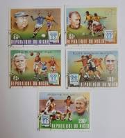 -- Набор марок Республика Нигер 5 шт.  Гашёные , III Θ