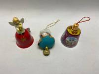 Сувенир колокольчик 3 шт в форме ангела, с храмои и национального костюма