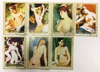 --  Набор марок Гвинея Экваториальная 7 шт.  Гашёные , III Θ