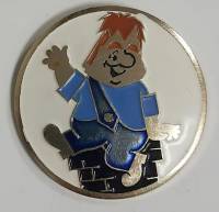 Значок Знак СССР "Карлсон" На булавке 