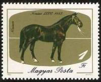 (1985-035) Марка Венгрия "Нониус-36, 1883"    Лошади I Θ