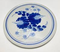 Блюдо поднос тортница, Гжель