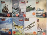 Набор журналов (9 шт) Maly Modelarz 1981 № 1, 2, 3, 4, 5-6, 8, 10, 11, 12 Польша Мягкая обл.  с. С ц