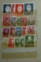 - Набор марок Норвегия 43 шт  Гашёные ,  Θ