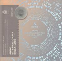 2015, 9 монет Набор монет Сан-Марино 2015 год Международный Год света   Буклет