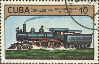 (1984-047) Марка Куба "Локомотив (4)"    Локомотивы III Θ