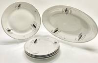 Блюдо + тарелки 5 шт Дулево 