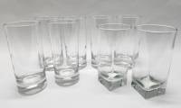 Стаканы с толстым дном 8 шт ( Сост.на фото ) 