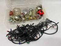 Елочные украшения и гирлянда 4 м