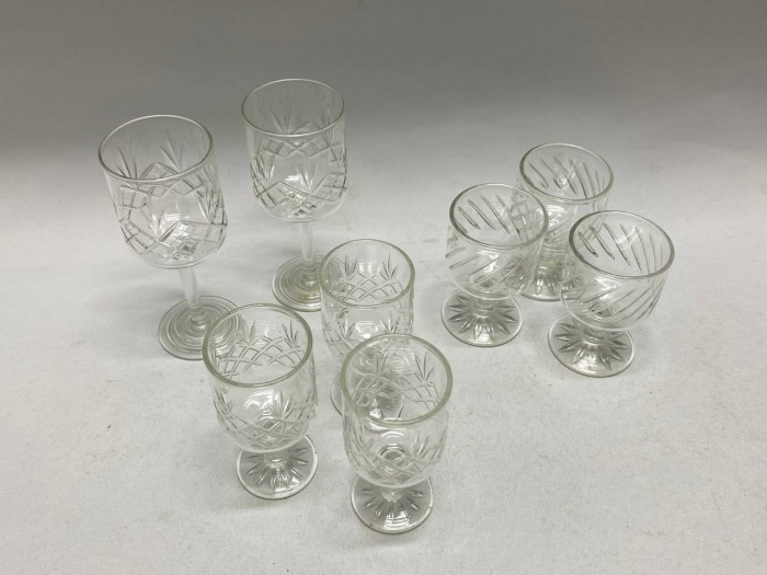 Рюмки хрусталь 8 шт