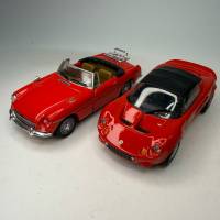 Набор моделей MG MGB Roadster Lotus Sport Elise 1:43 Cararama Hongwell без блистера